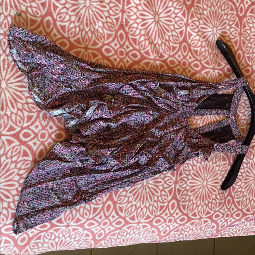 Multicolored BCBGeneration top.